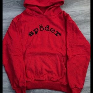 VVS Sp5der Red Hoodie for Men